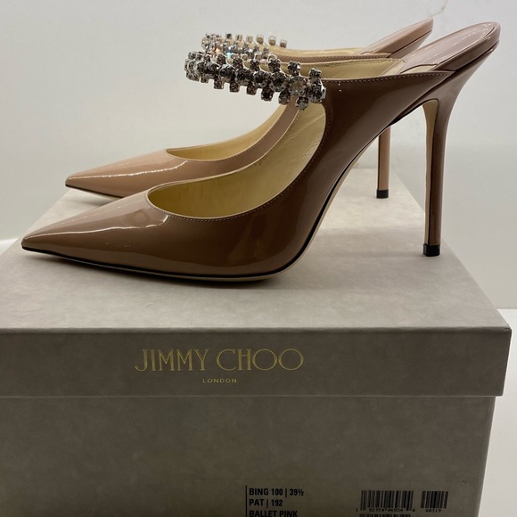 Brand new, never worn Jimmy Choo ballet pink mules - Picture 3 of 5